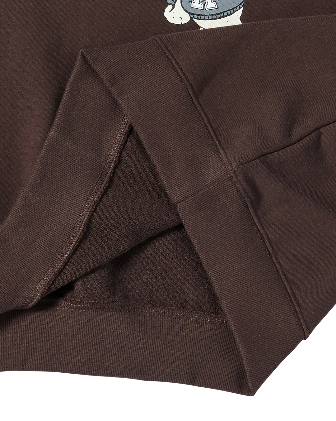 AC BEAR WELCOME SWEATSHIRT DARK BROWN