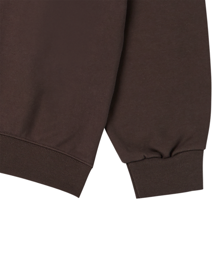 AC BEAR WELCOME SWEATSHIRT DARK BROWN