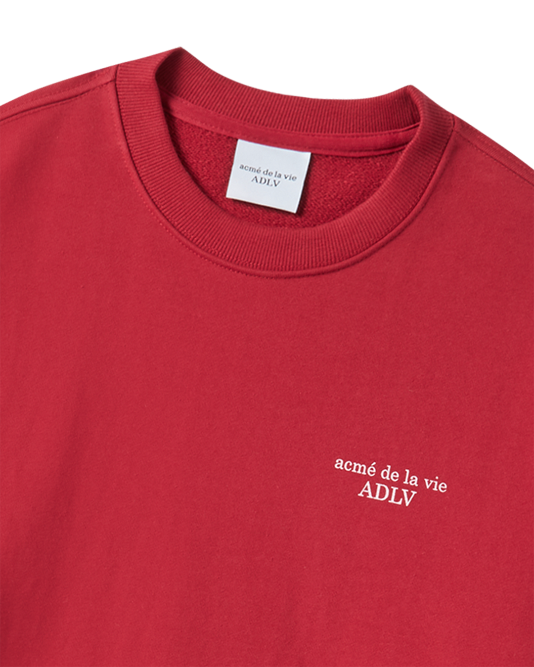 AC BEAR TREE SWEATSHIRT DARK RED