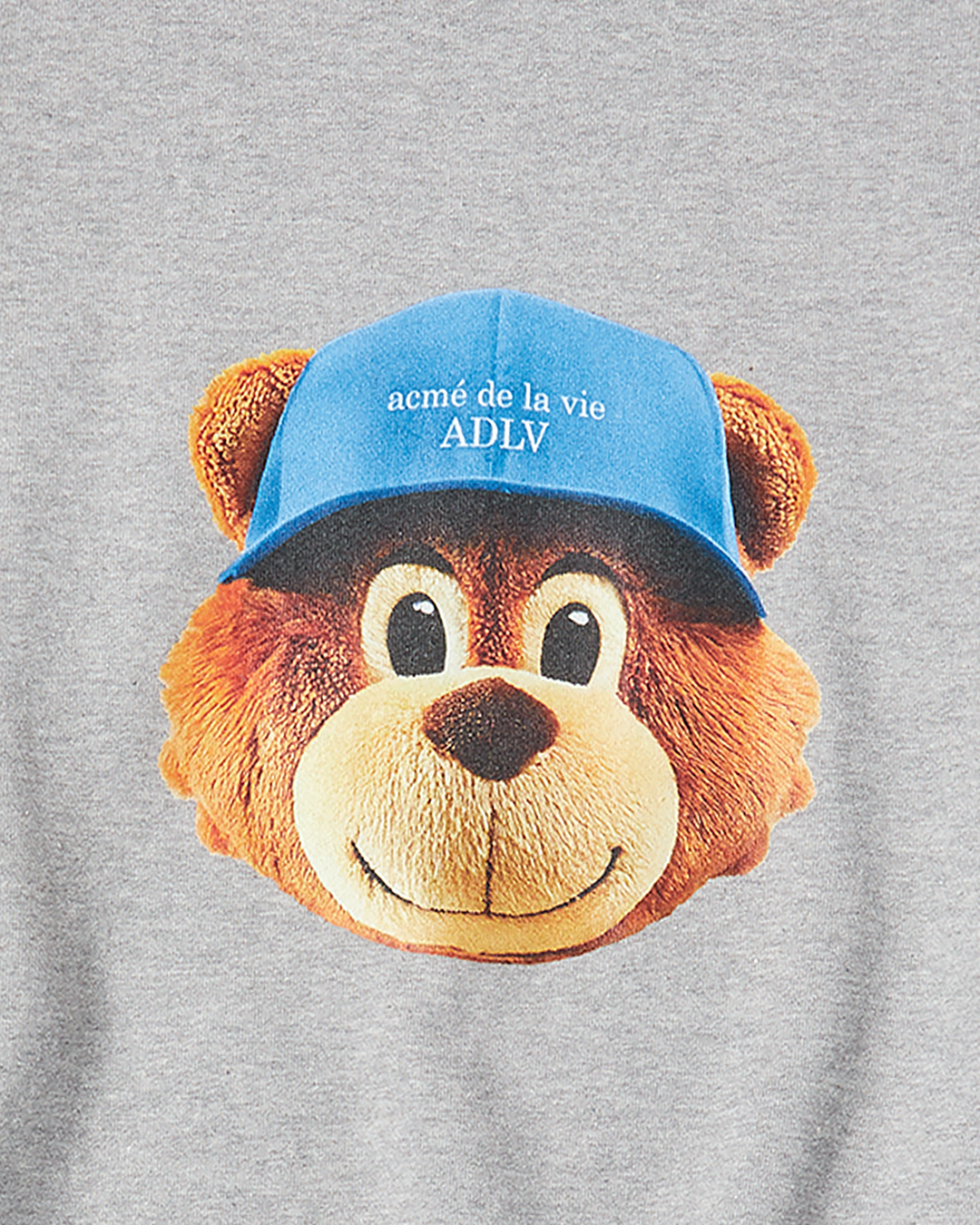 3D AC BEAR FACE SWEATSHIRT MELANGE