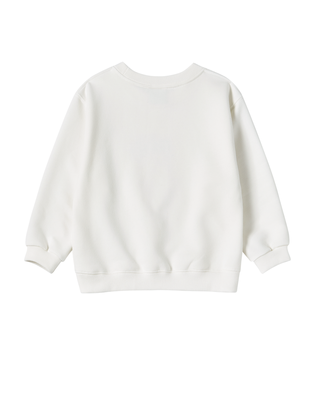 KIDS 3D AC BEAR FACE SWEATSHIRT CREAM