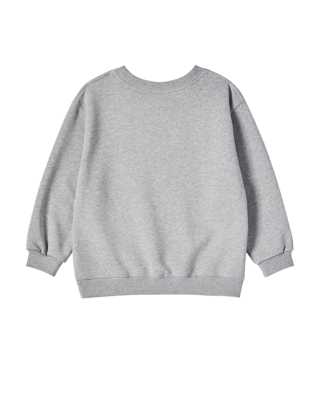 KIDS 3D AC BEAR FACE SWEATSHIRT MELANGE