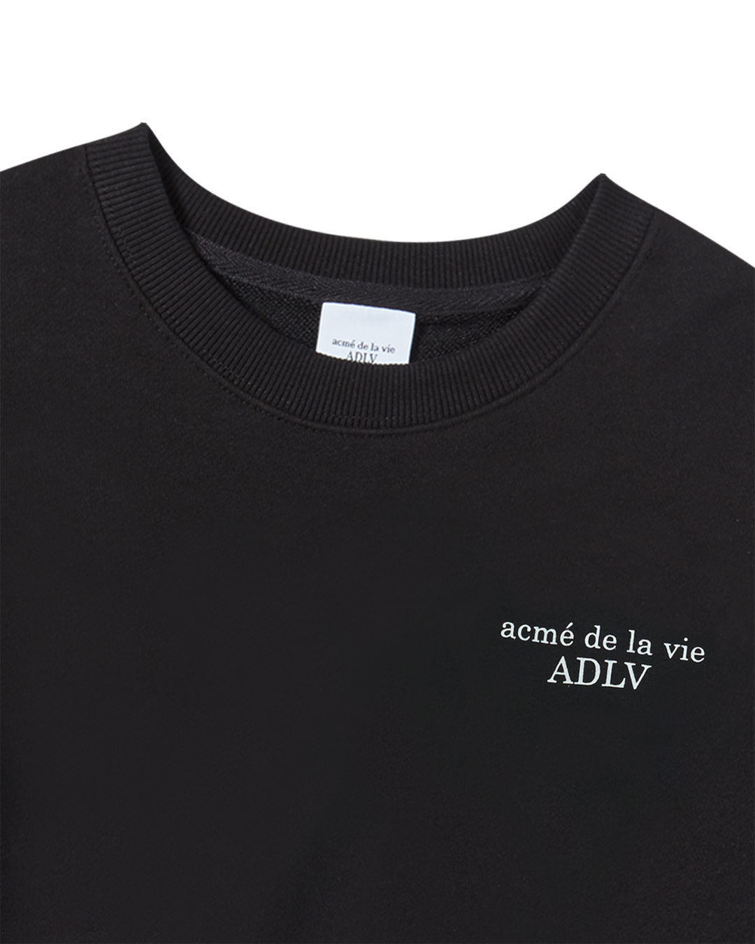 KIDS AC BEAR BASIC LOGO SWEATSHIRT BLACK