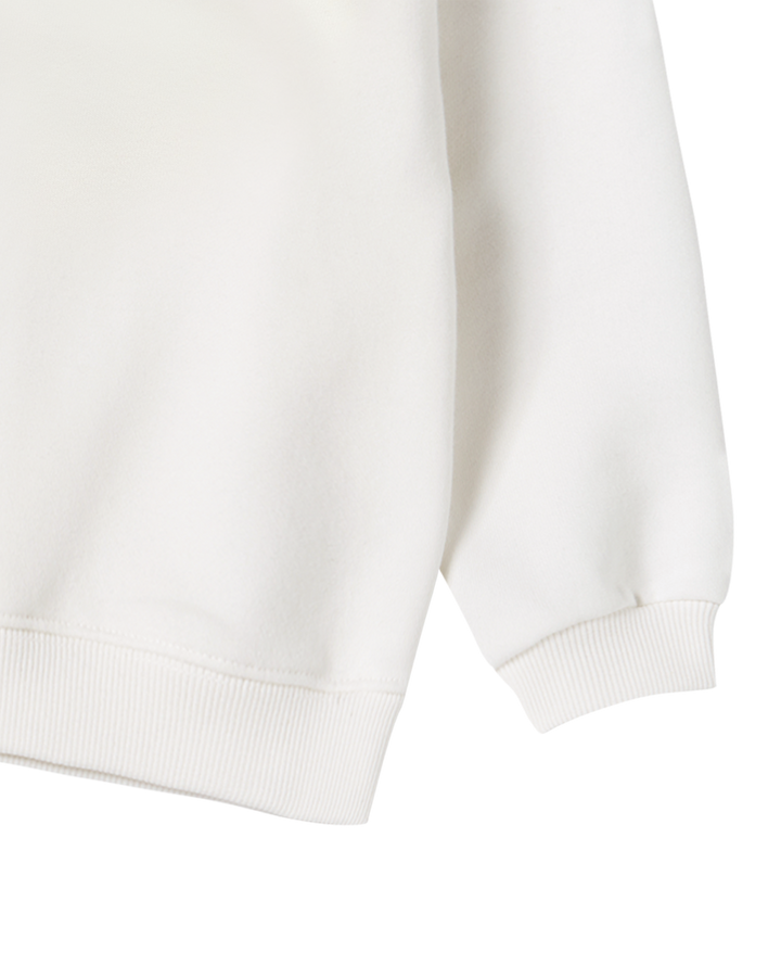 KIDS AC BEAR BASIC LOGO SWEATSHIRT CREAM
