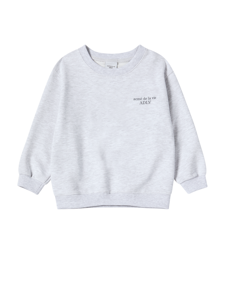 KIDS AC BEAR BASIC LOGO SWEATSHIRT MELANGE