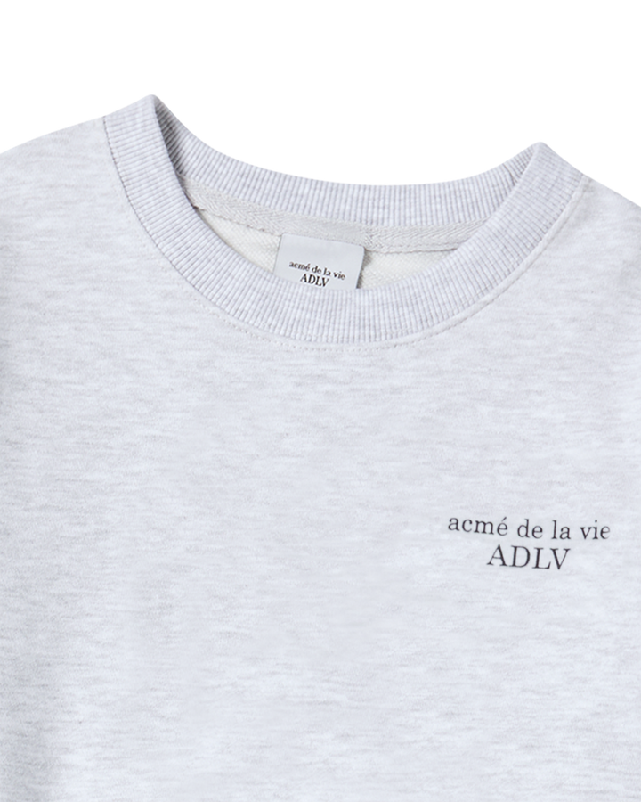 KIDS AC BEAR BASIC LOGO SWEATSHIRT MELANGE