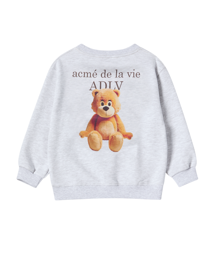 KIDS AC BEAR BASIC LOGO SWEATSHIRT MELANGE