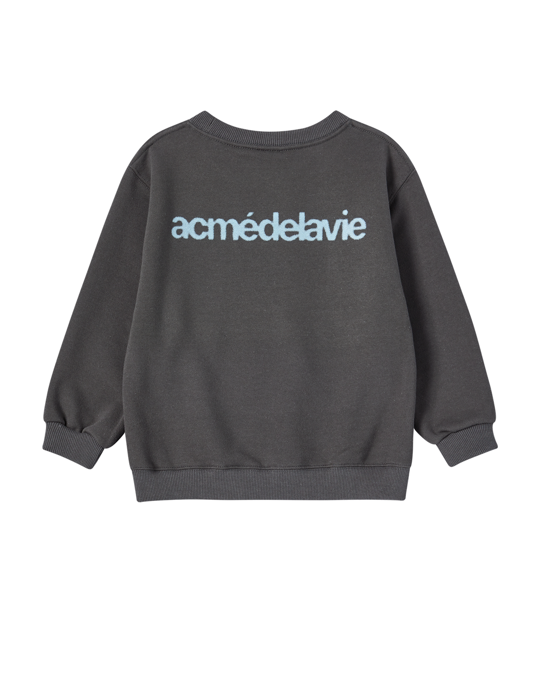 KIDS AC BEAR STATUE OF LIBERTY SWEATSHIRT CHARCOAL