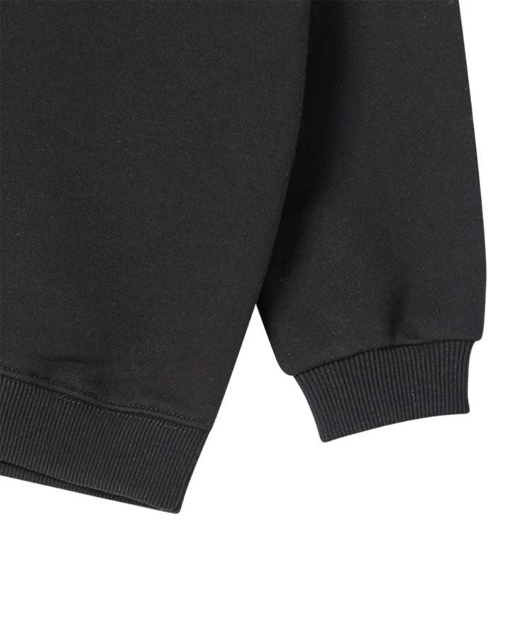 KIDS BORDER LINE BASIC LOGO SWEATSHIRT BLACK