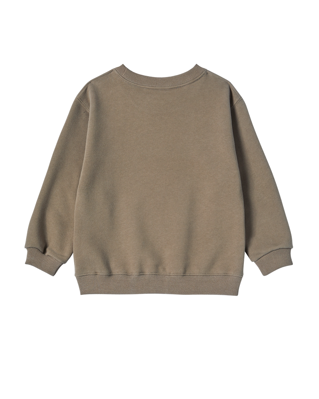 KIDS BORDER LINE BASIC LOGO SWEATSHIRT COCOA