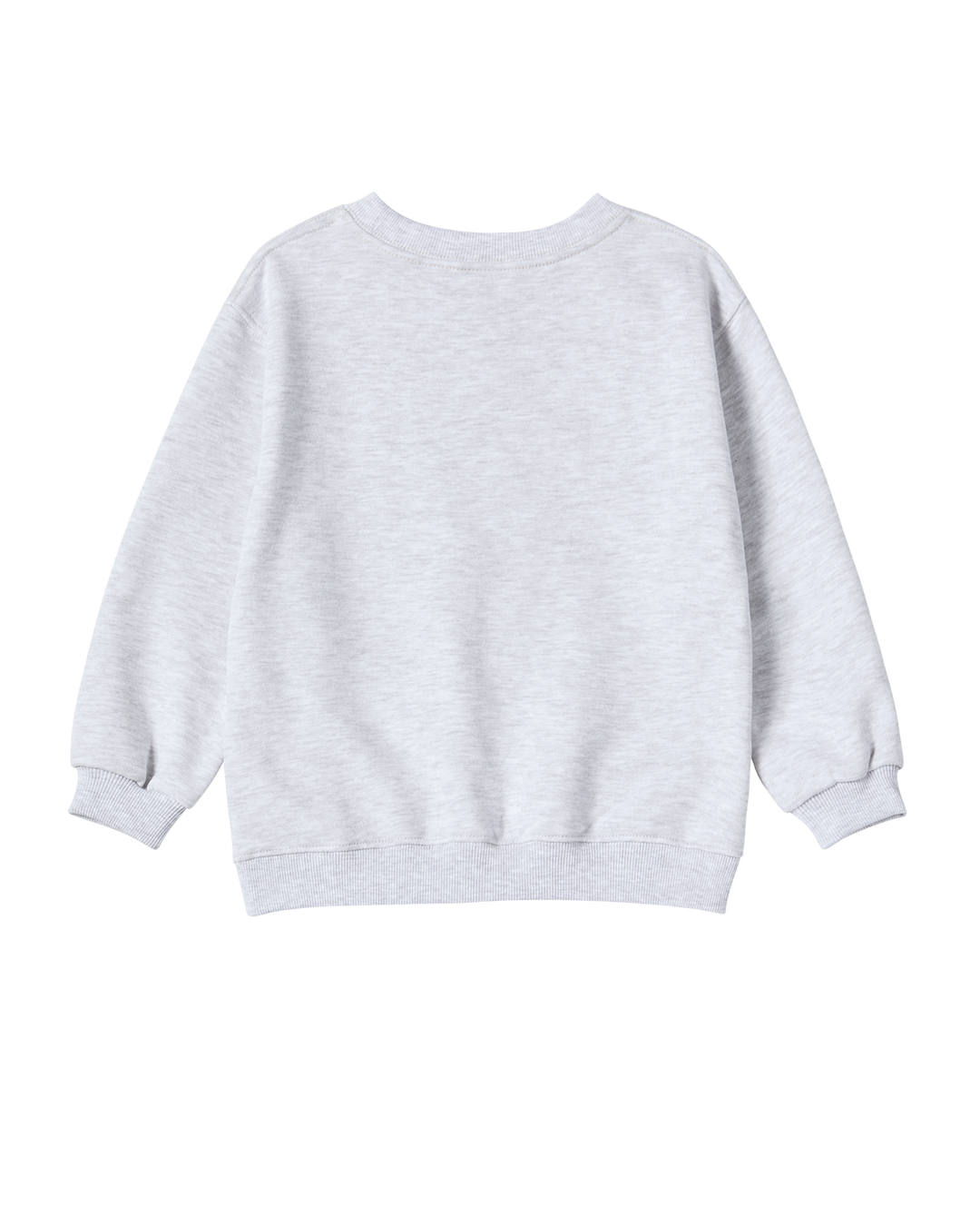 KIDS BORDER LINE BASIC LOGO SWEATSHIRT MELANGE