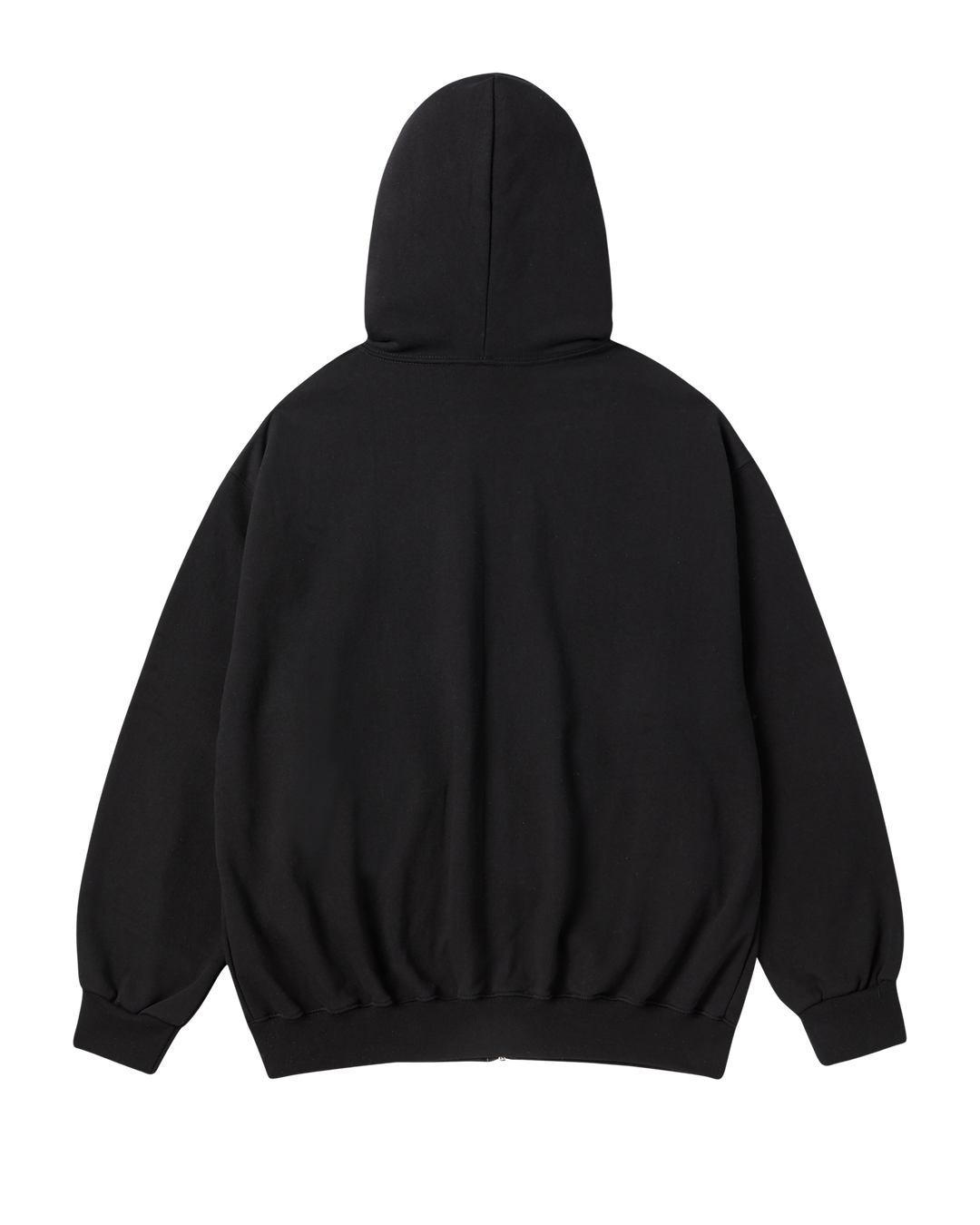 WALKING AC BEAR NAPPING HOODIE ZIP UP BLACK
