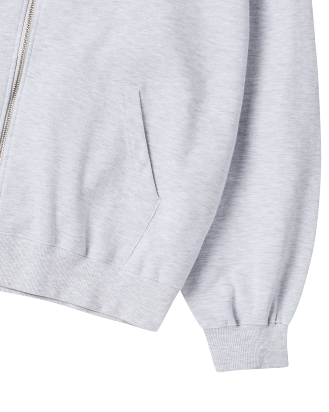 WALKING AC BEAR NAPPING HOODIE ZIP UP MELANGE