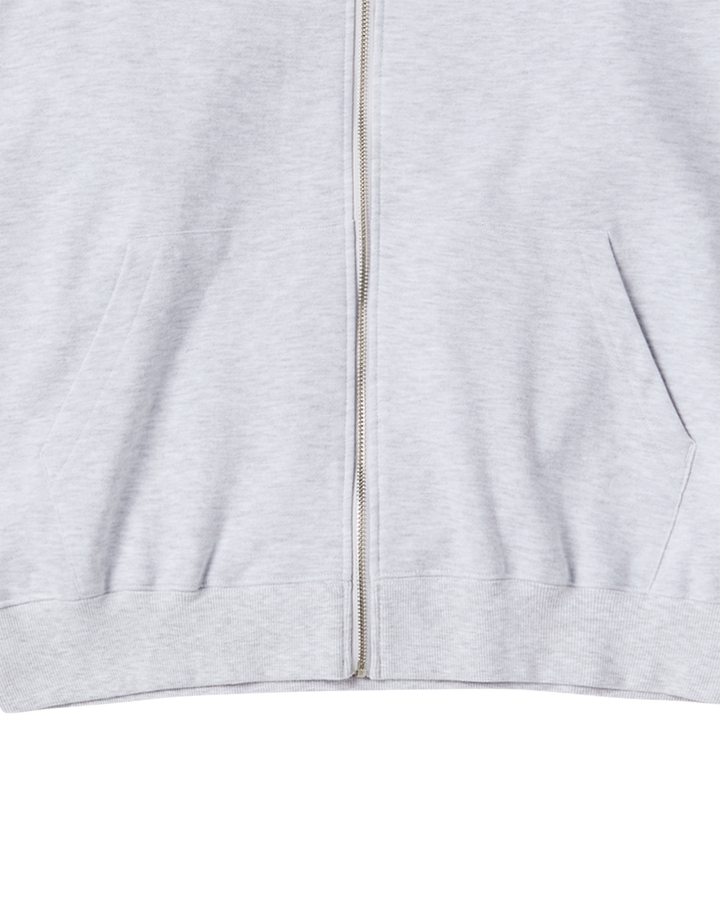WALKING AC BEAR NAPPING HOODIE ZIP UP MELANGE