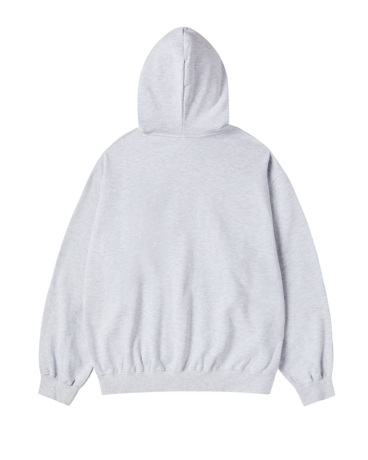WALKING AC BEAR NAPPING HOODIE ZIP UP MELANGE