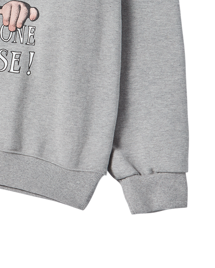 HALLOWEEN SCREAM BOY SWEATSHIRT MELANGE