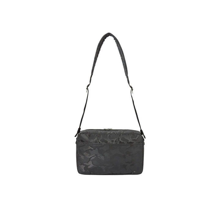 CAMOUFLAGE SQUARE CROSS BAG KHAKI