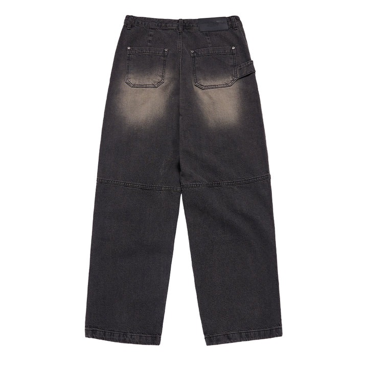 Caepenter String ADLV | WAIST STRING CARPENTER DENIM PANTS BLACK | ADLV Malaysia