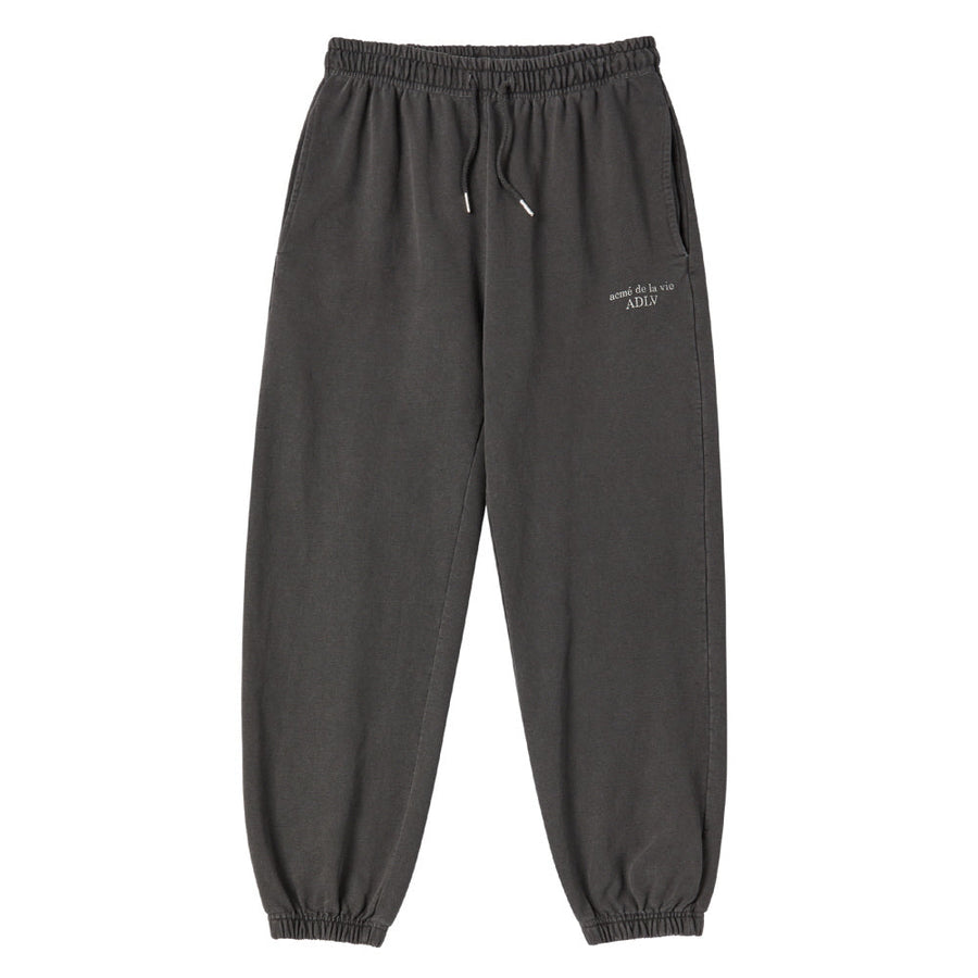 PIGMENT BASIC LOGO JOGGER PANTS - WASHED CHARCOAL