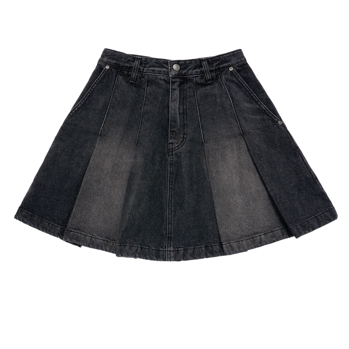 WOMAN DENIM DENNIS SKIRT BLACK