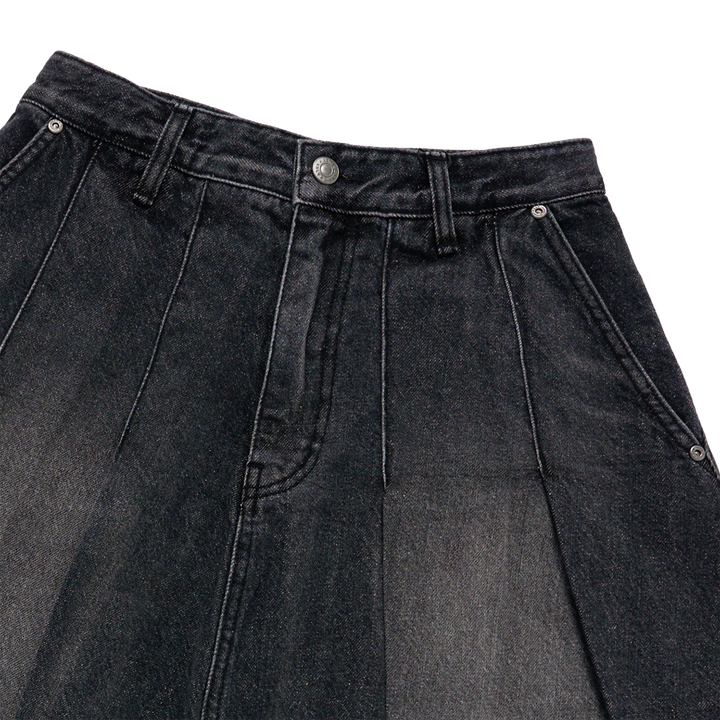WOMAN DENIM DENNIS SKIRT BLACK