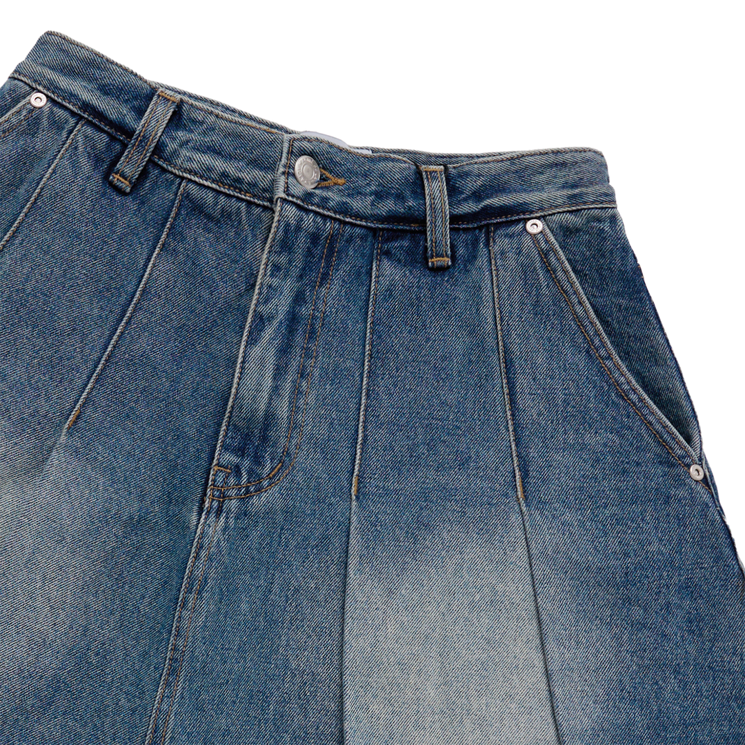 WOMAN DENIM DENNIS SKIRT BLUE