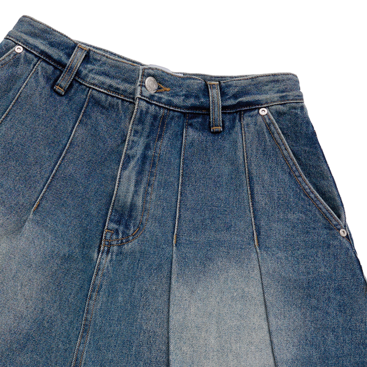 WOMAN DENIM DENNIS SKIRT BLUE