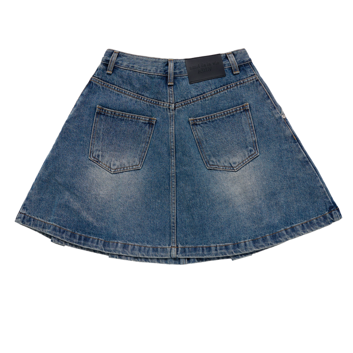 WOMAN DENIM DENNIS SKIRT BLUE