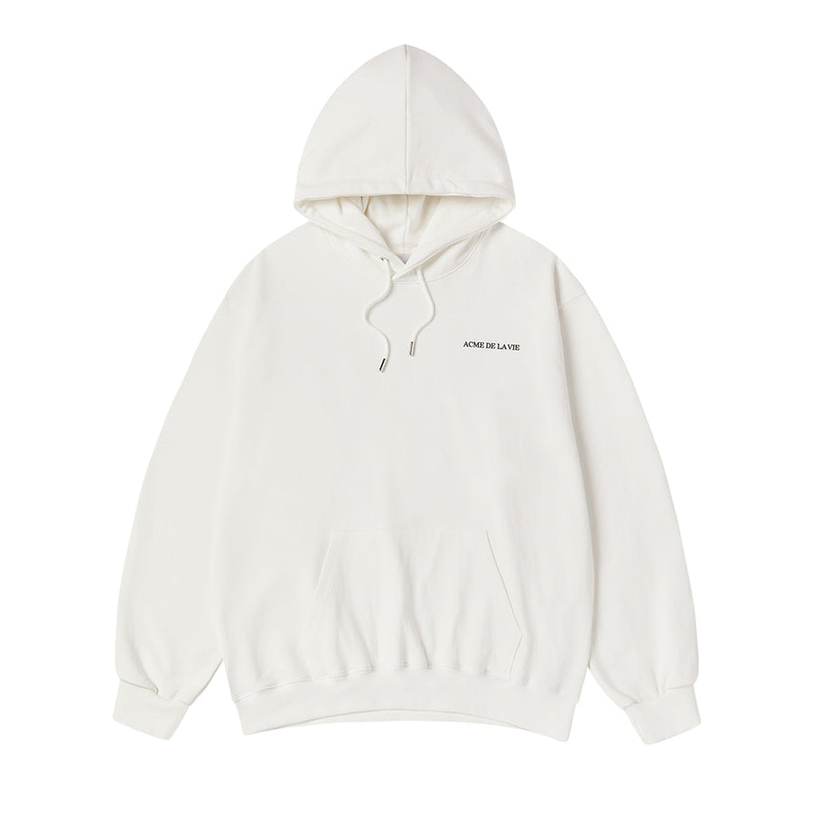 ADLV NOISE MOTION LOGO HOODIE CREAM