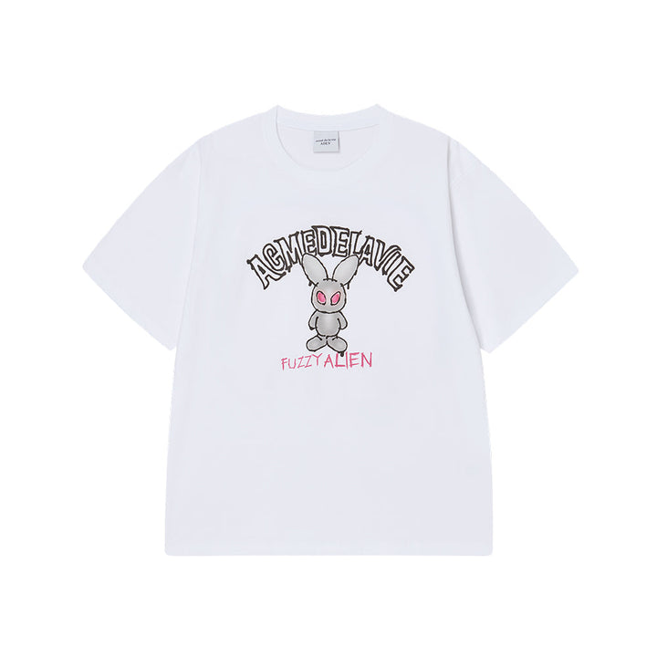 BLUR ALIEN SHORT SLEEVE T-SHIRT WHITE