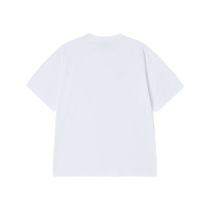 BLUR ALIEN SHORT SLEEVE T-SHIRT WHITE