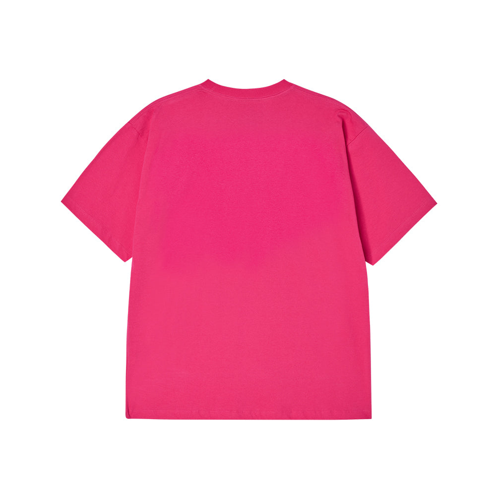 STAR BEAR SHORT SLEEVE T-SHIRT HOT PINK