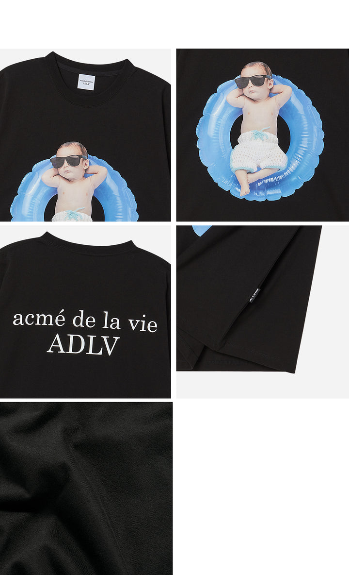 BABY FACE TUBE BOY SLEEVE T-SHIRT BLACK
(OVERSEAS & DOMESTIC EXCLUSIVE)