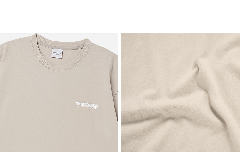 BLADE LOGO SHORT SLEEVE T-SHIRT-ESSENTIAL BEIGE