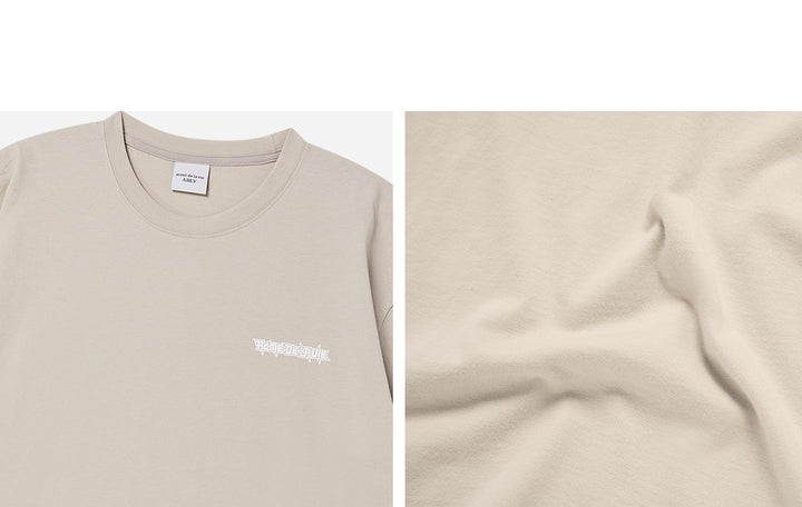 BLADE LOGO SHORT SLEEVE T-SHIRT-ESSENTIAL BEIGE