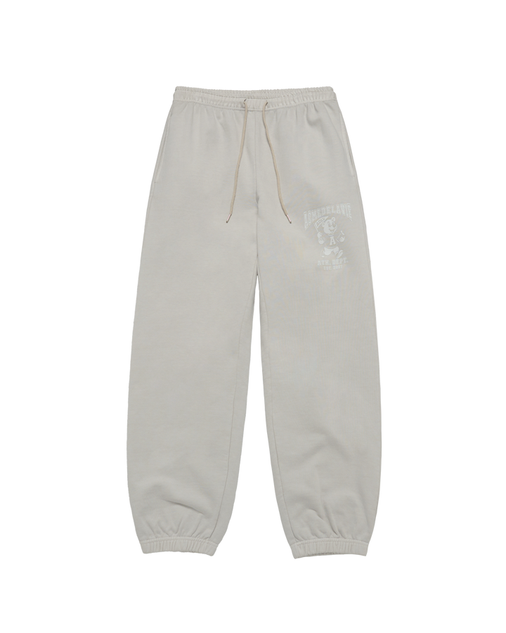 FOOTBALL AC BEAR PIGMENT JOGGER PANTS LIGHT GRAY