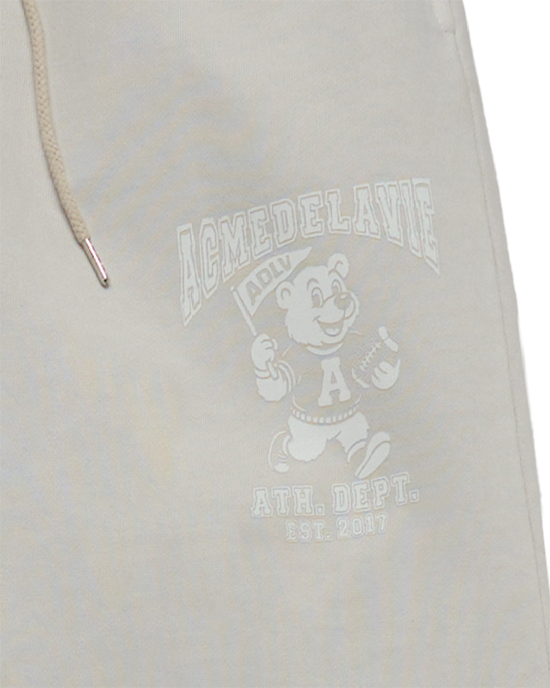 FOOTBALL AC BEAR PIGMENT JOGGER PANTS LIGHT GRAY