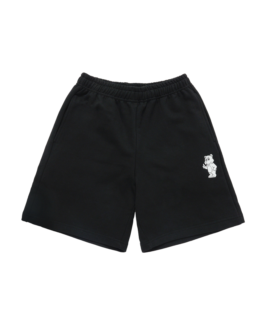 BASIC AC BEAR SHORT PANTS BLACK