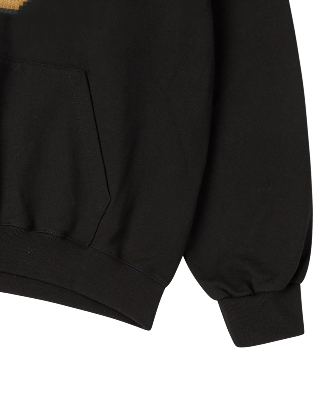 BLOCK AC BEAR HOODIE BLACK