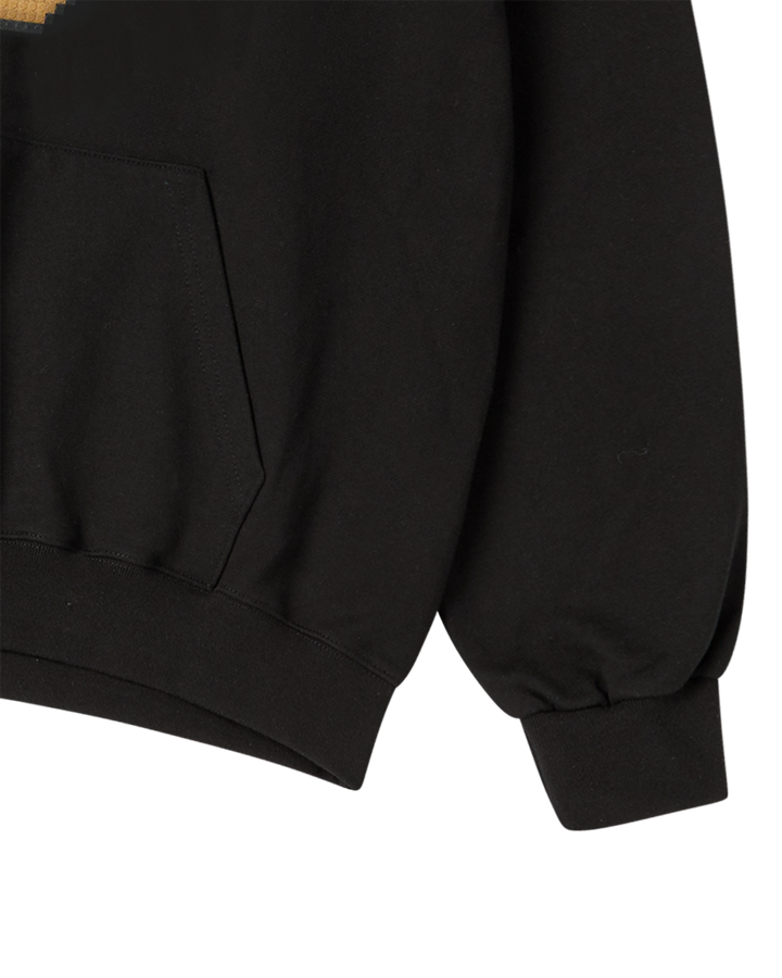 BLOCK AC BEAR HOODIE BLACK