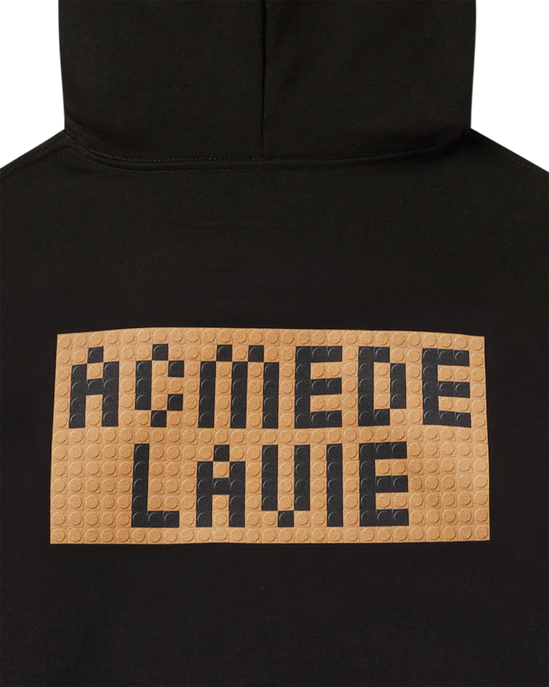 BLOCK AC BEAR HOODIE BLACK