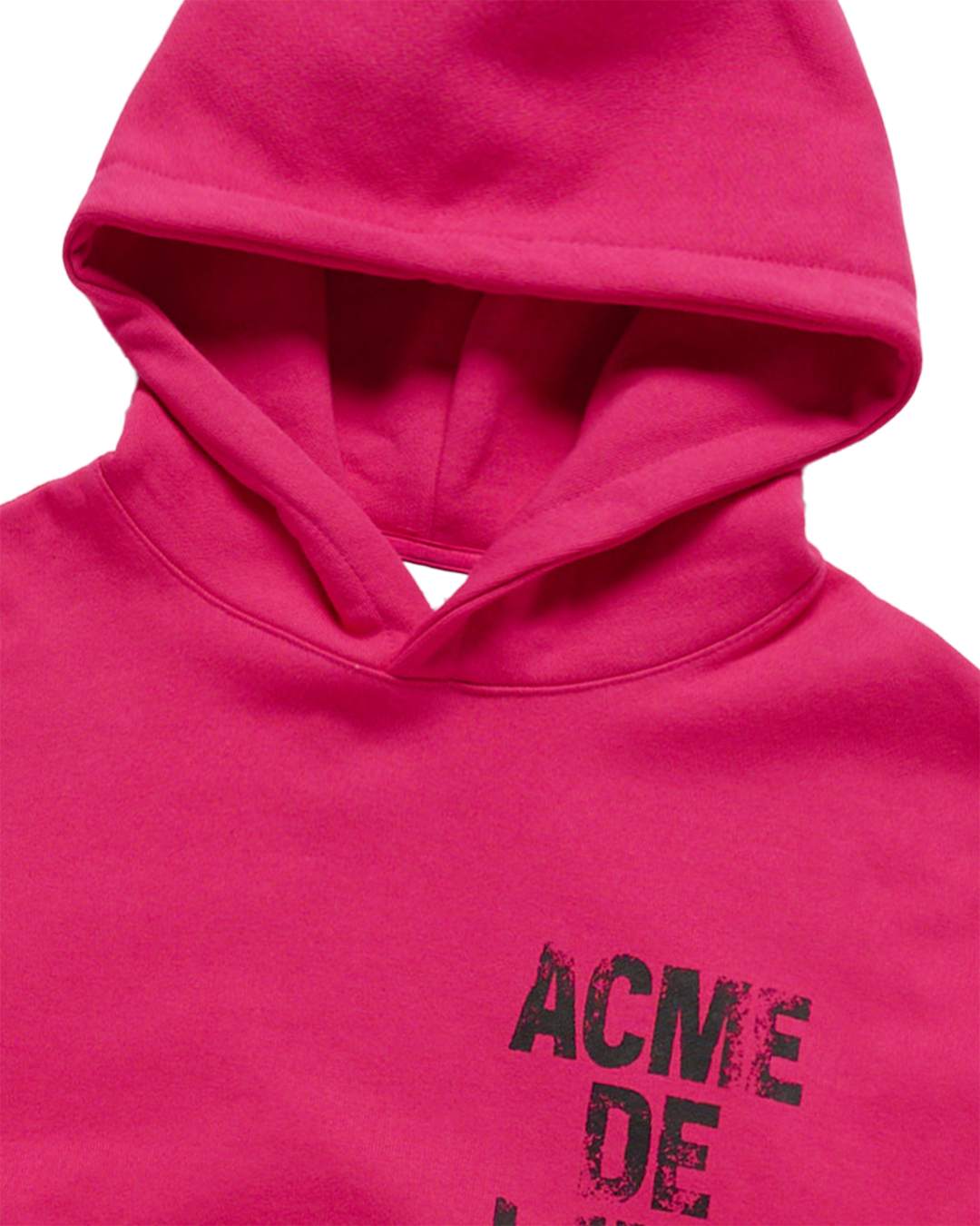 WOMAN BALLOON FIT HOODIE HOT PINK