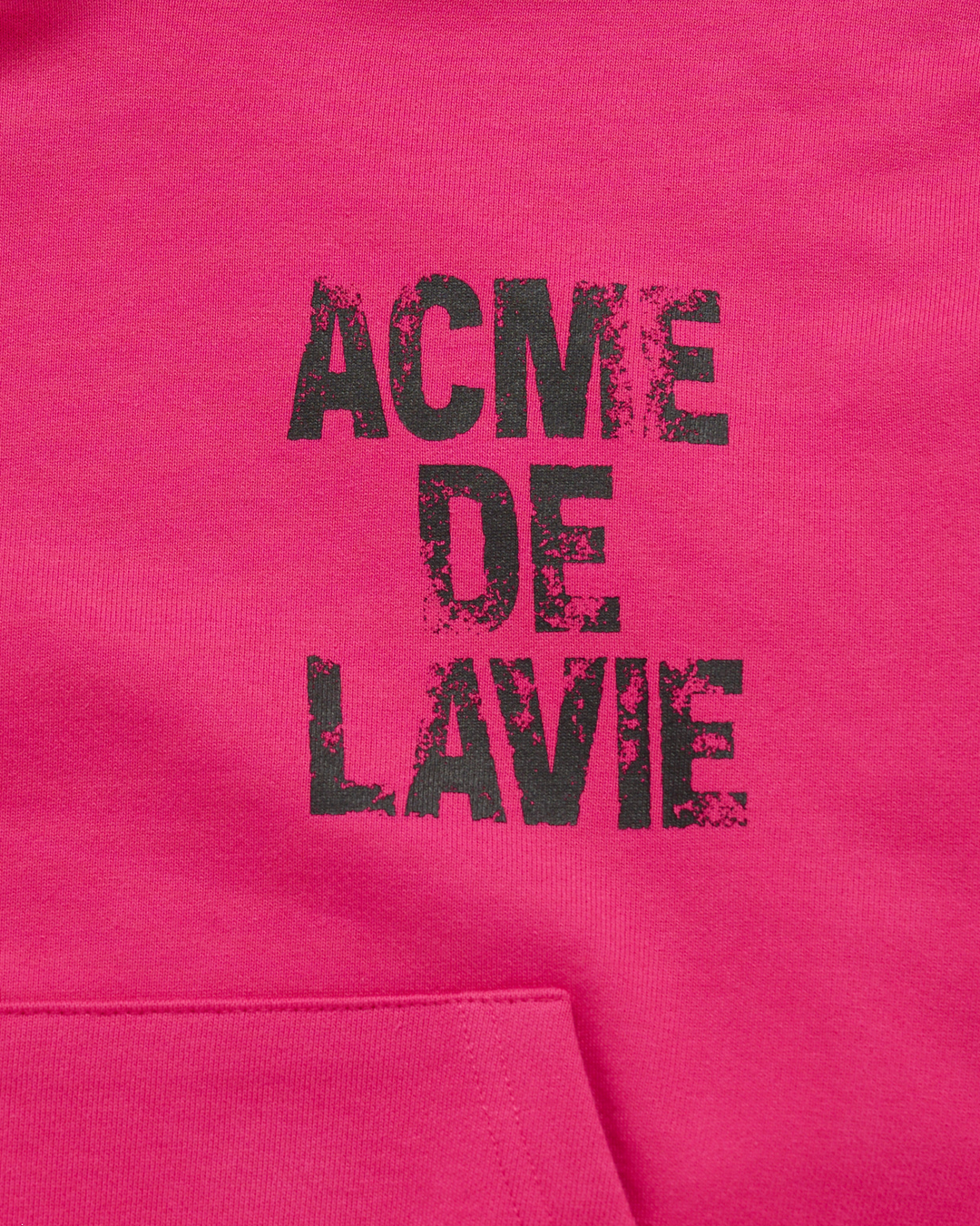 WOMAN BALLOON FIT HOODIE HOT PINK