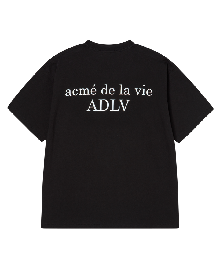 BASIC AC BEAR SHORT SLEEVE T-SHIRT BLACK