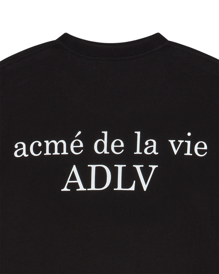 BASIC AC BEAR SHORT SLEEVE T-SHIRT BLACK