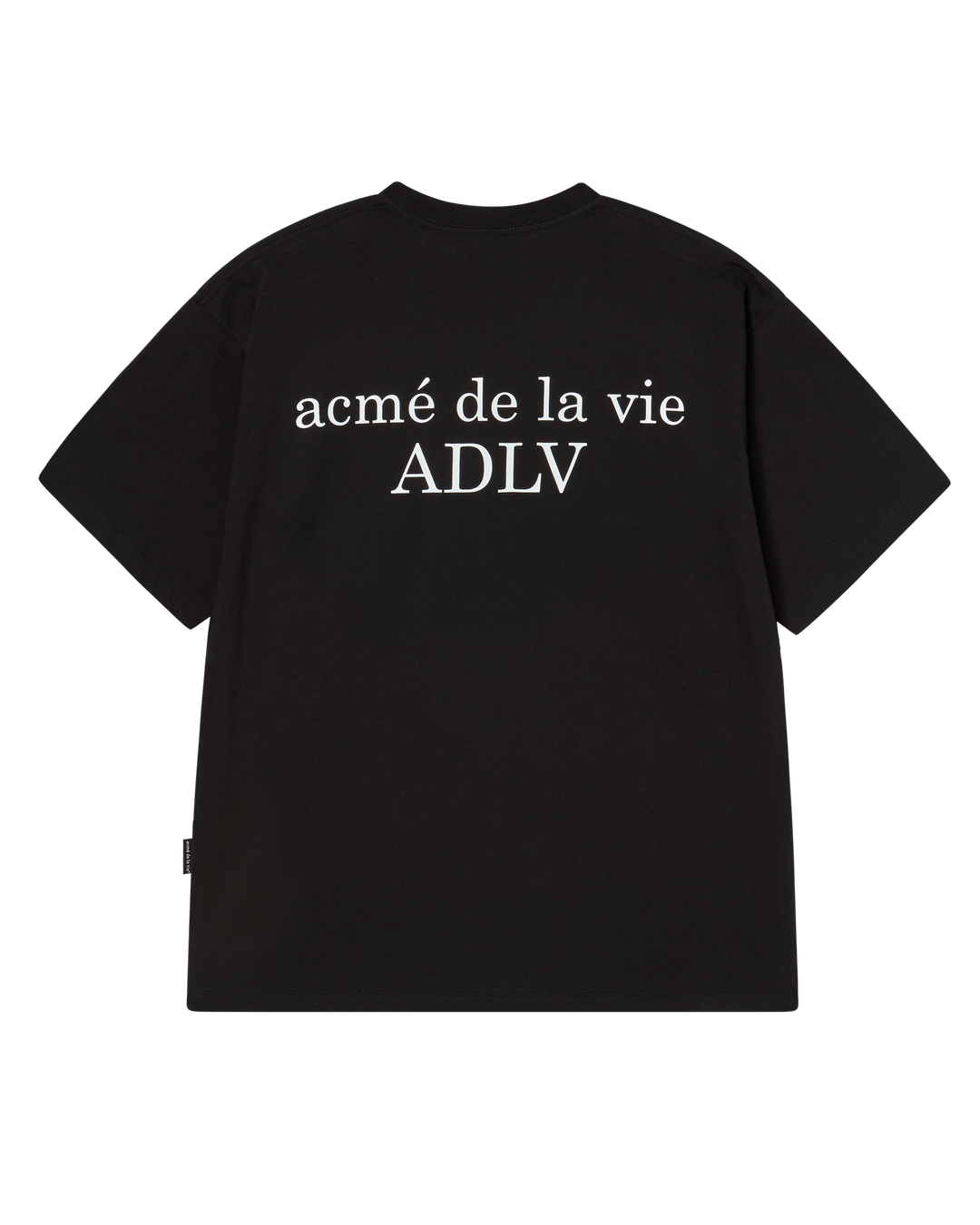 AC BEAR BABY FACE BUNNY SHORT SLEEVE T-SHIRT BLACK