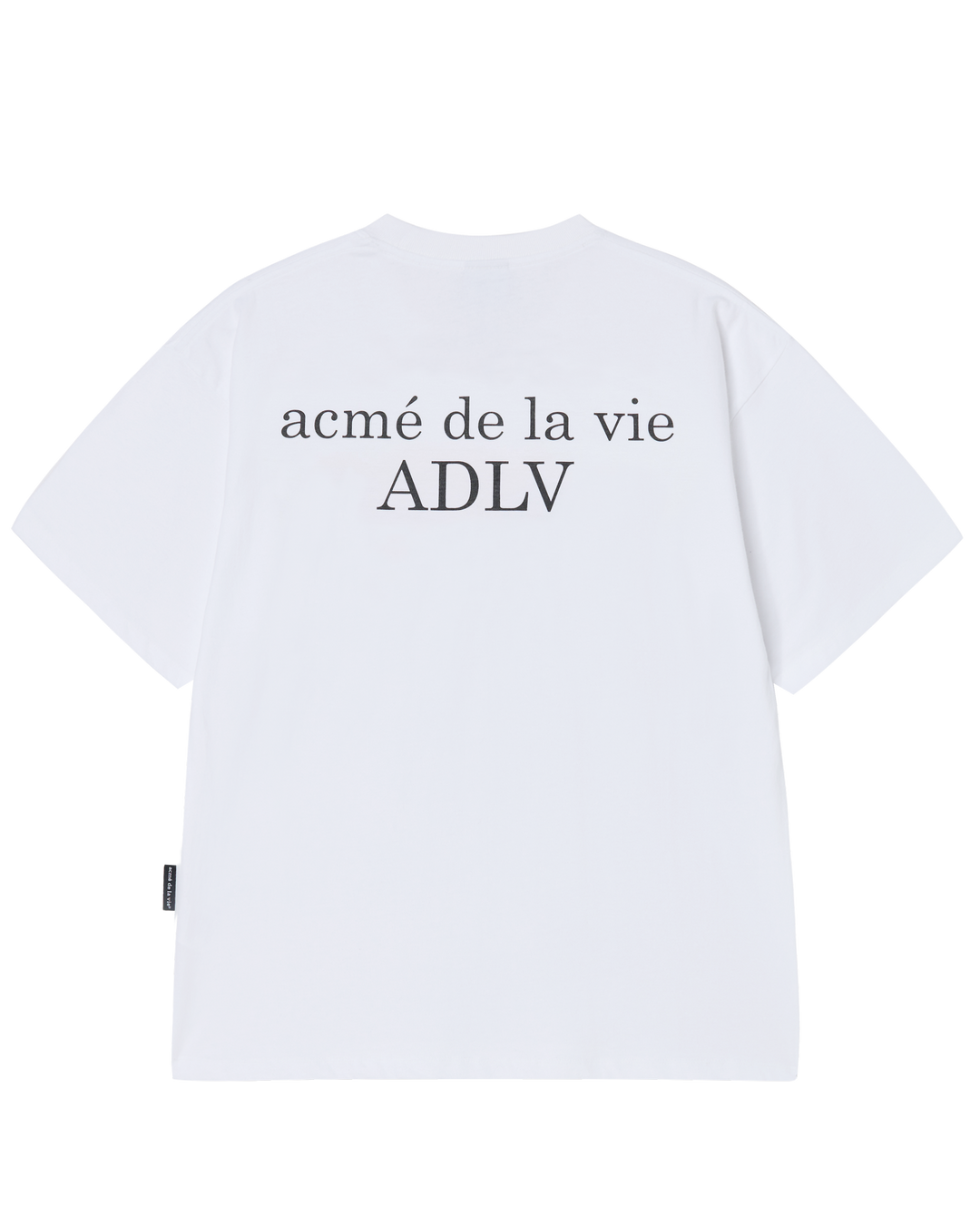 AC BEAR BABY FACE CAP BOY SHORT SLEEVE T-SHIRT WHITE