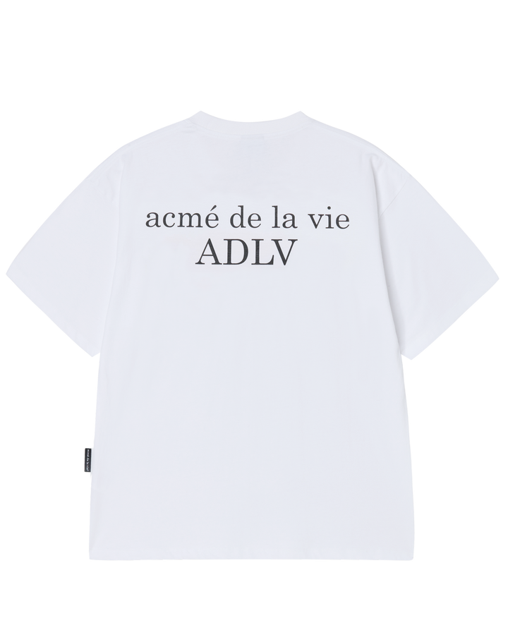 AC BEAR BABY FACE CAP BOY SHORT SLEEVE T-SHIRT WHITE