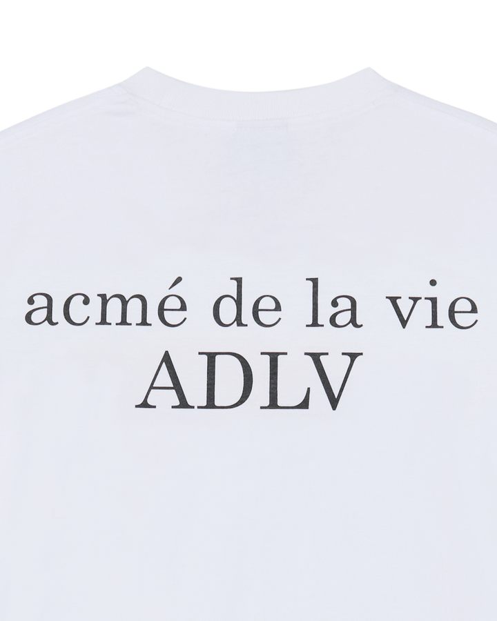 AC BEAR BABY FACE YAWN SHORT SLEEVE T-SHIRT WHITE