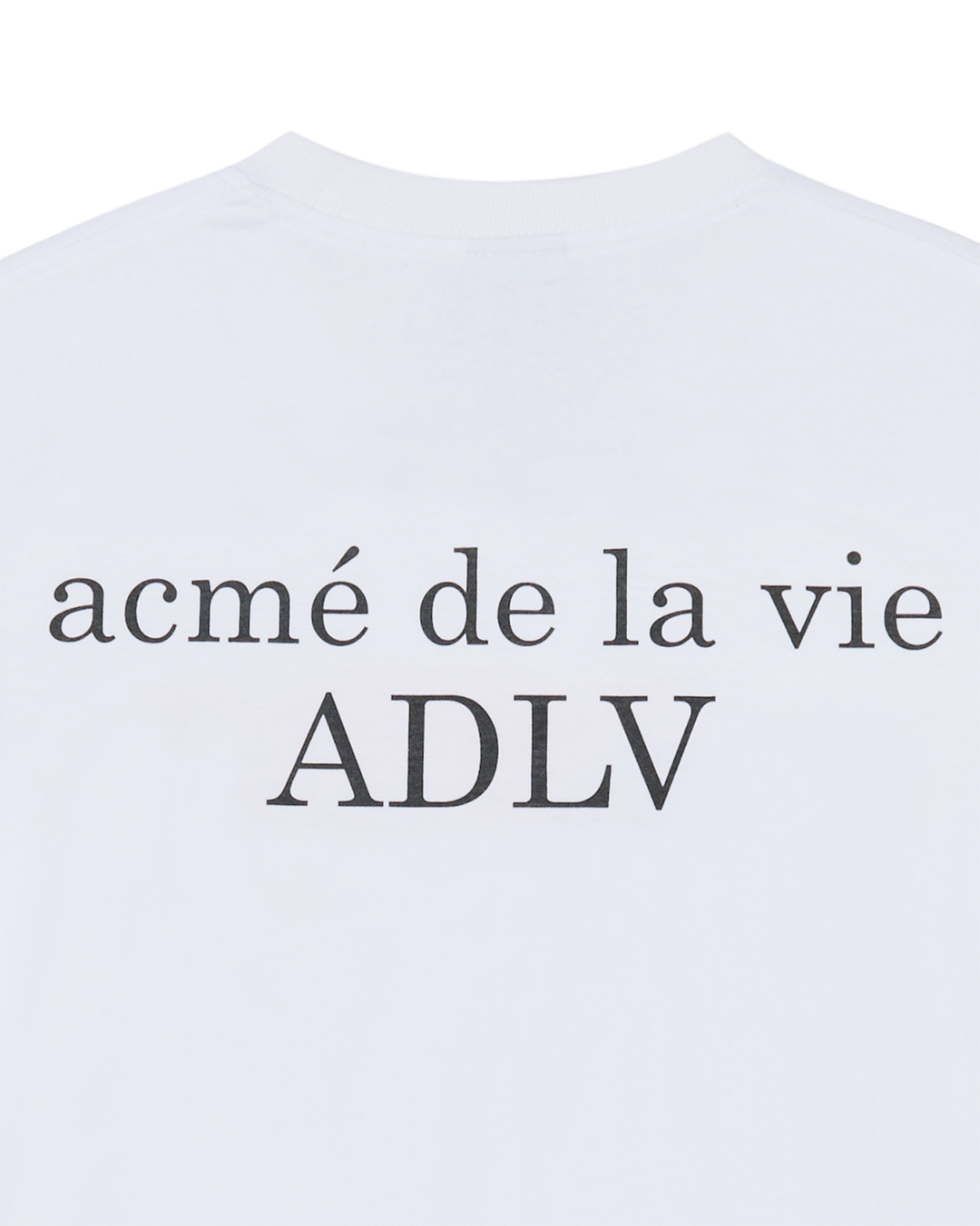 AC BEAR DONUT BABY FACE SHORT SLEEVE T-SHIRT WHITE